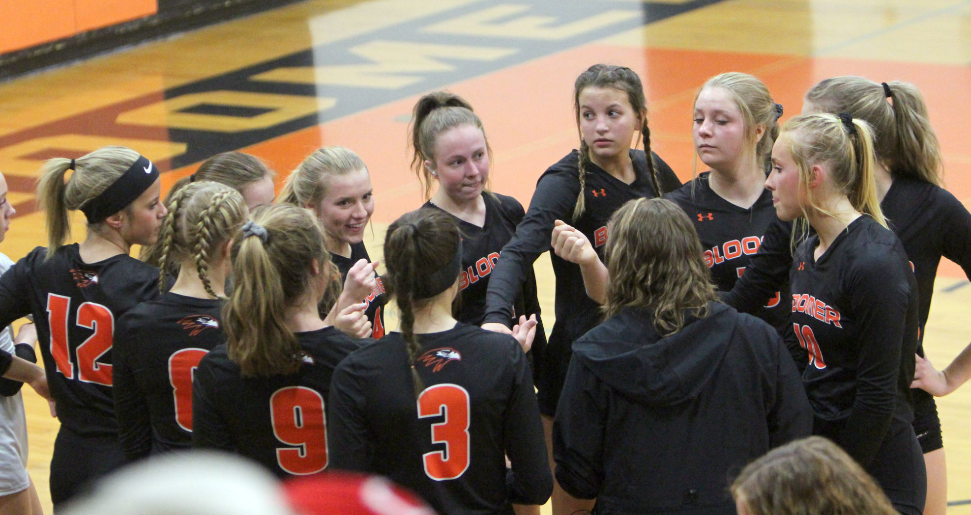 Colfax at Bloomer volleyball 10-8-19